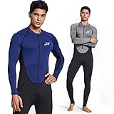ZIONOR Full Body Sport Rash Guard Dive Skin Suit for Swimming Snorkeling Diving Surfing with UV Sun Protection Long-sleeve for Men