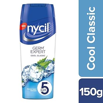Nycil Cool Classic, 150g + Free Glucon-D Orange 100g
