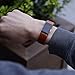 Henoda Replacement Bands Compatible with Fitbit Charge 2 Classic Genuine Leather Charge 2 Band Fitness Wristband for Women Men Small Large Bright Brow