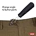 OXO Good Grips Button Hook Dressing Aid Easily Buttons Dress Shirts, Sweaters or Dresses. Comfortable Built Up Handle for Arthritis, Neuropathy, Carpal Tunnel, Limited Dexterity, Parkinsons, Seniors