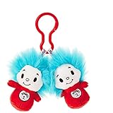 Dr. Seuss Thing 1 and Thing 2 itty bittys Clippys Stuffed Animals Itty Bittys Movies & TV