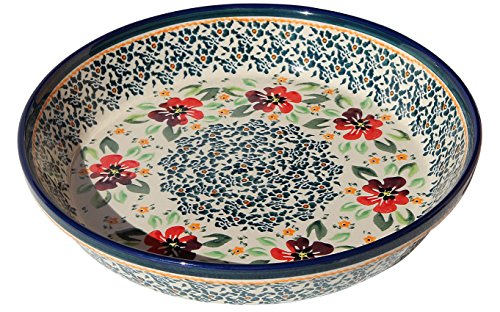 Polish Pottery Dish Pie Plate 10