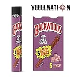 YuuulNation Original Juul Skin, 3m Durable Vinyl, Full Fit Coverage, Charger Compatible, Vinyl, Decal, Wrap (Backwoods)