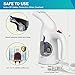 JSD Steamer for Clothes, 7 in 1 Travel Garment Steamers, 150ml Powerful Handheld Fabric Steamer with High Capacity for Home and Travel, Travel Pouch Included [Updated Version]