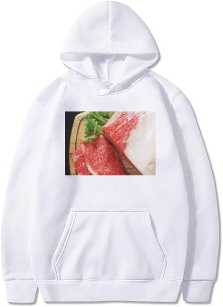 raw meat sweatshirt