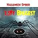 Begleri Halloween Decorations Outdoor, 7.5 FT Giant Spider 90 Inch Largest & Furry Spider with Vivid Eyes Yard,Party Indoor Outdoor