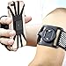 Quick Mount Phone Armband Compatible with iPhone 11 Pro Max/XS Max/XR/X/8 plus/8/7, Samsung Galaxy S20/S10 Plus/S10/S10e/Note 9/Note 8, Detachable Workout Sports Arm Phone Holder for Running Hiking