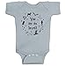 You Are So Loved Harry Potter Baby Wizard Romper Onesie (Boys and Girls) by BeeGeeTees (Newborn, Gray)