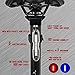SUPER BRIGHT bicycle light WBTL USB charging Bike Tail Light 130H Helmet Bicycle Light Accessories. Easy To install for Cycling Safety Flashlight Highlight LED Fits on any Bicycles.