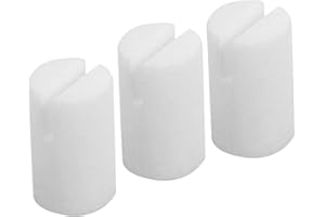 KsngTixe 3pcs Banjo Fifth String Bone Nut, Cow Bone Material for Enhanced Tone & Sustain, Secure Fit Replacement for 5-String