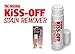 The Original Kiss off Stain Remover Removes Stubborn Artist Paint Stains from Oil, Acrylic and Watercolor Paints from Fabric and Carpet – Saves those clothes!