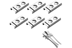 Stainless Steel Rest Stand Holders for Chopsticks Spoons Knifes Teaspoons Knives Forks Tableware Rest Holder Dinner Table Dec