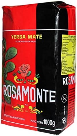 Yerba Mate Rosamonte with stems (6x1Kg)