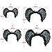 Dazone Black Angel Feather Wings Costume