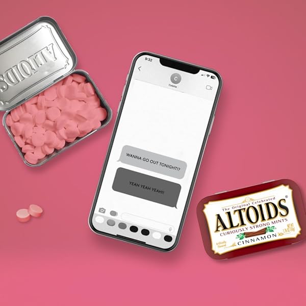 ALTOIDS CINNAMON MINTS SINGLE PACK, 1.76 OUNCE