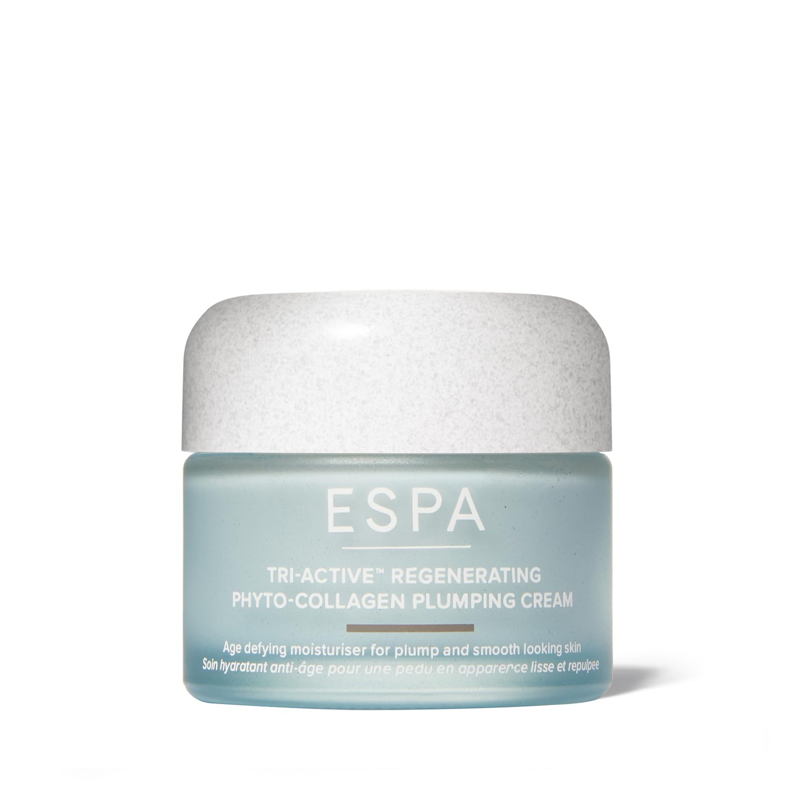 ESPA Tri‑Active Regenerating Phyto Collagen Plumping Cream 55ml | Anti‑Ageing Hydration | Menopause‑Friendly Moisturiser | Plumps, Smooths & Revives Skin with Plant & Marine Actives