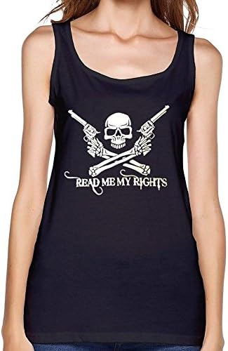 RURER Women's Brantley Gilbert Read Me My Rights Vest Tank Tops