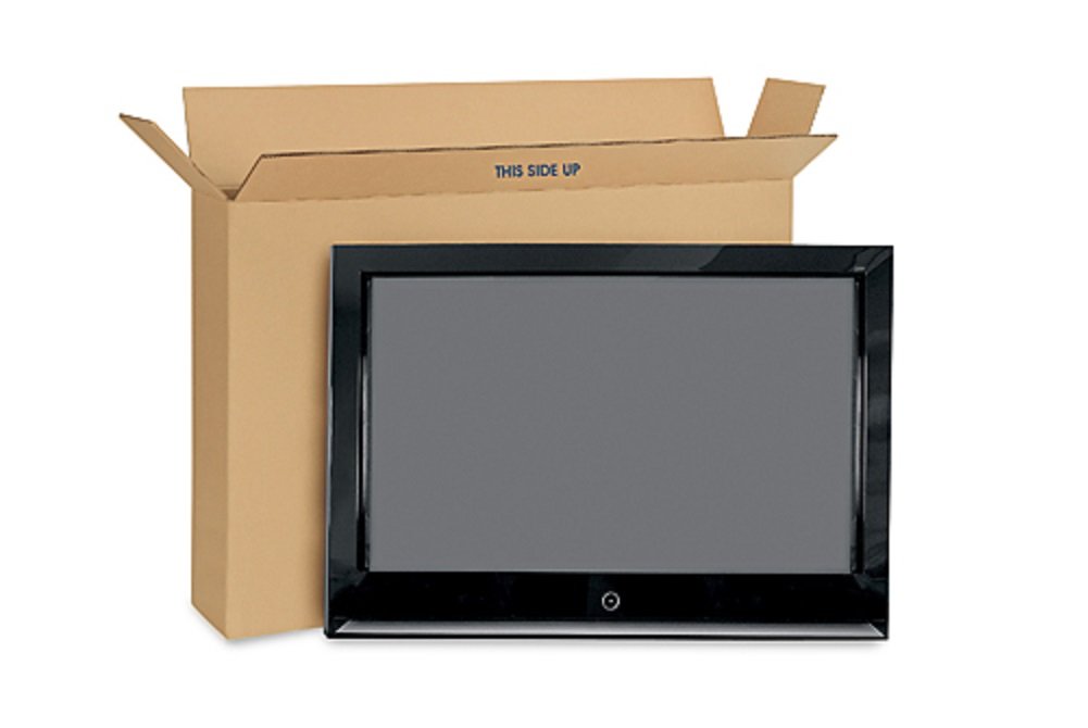 Amazon フラット画面テレビ移動ボックス サイズ32インチから70インチのTVに BUY 50"60" TV Box ダンボール