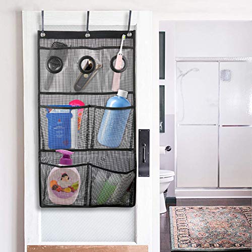 image for Foloda Quick Dry Hanging Mesh Shower Caddy Bath Organizer with 7 Pocke
