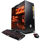 CYBERPOWERPC Gamer Supreme Liquid Cool SLC8802OPT Gaming PC (Intel i7-8700K 3.7GHz, 32GB DDR4, AMD RX 580 8GB, 3TB HDD+32GB Optane Memory, WiFi &amp; Win10 Home)Blk