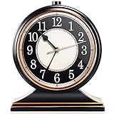 AYRELY® Vintage Desk Clock Silent-Non-Ticking