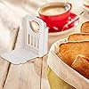 Bread Slicer, Foldable Bread Toast Slicer Bagel Loaf Bread Maker for Homemade Sandwich Bread Bagel, Quick and Safe for…