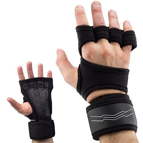 Cross Training Gloves with Wrist Support for Fitness, WOD