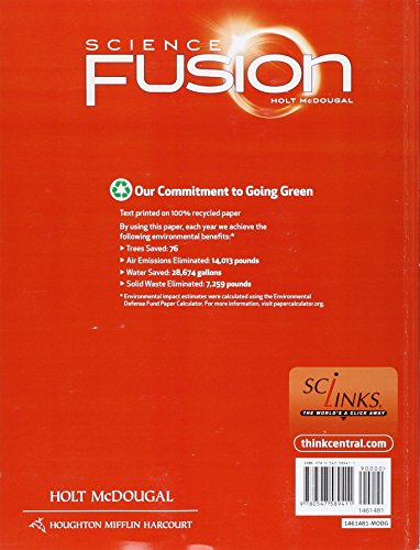 Sciencefusion: Student Edition Interactive Worktext Grades 6-8 Module G: Space Science 2012 - //medicalbooks.filipinodoctors.org