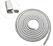 U Shape Edge Trim Rubber Seal Protector Guard Strip for Cars Metal Edges Boat Car Truck Door-White
