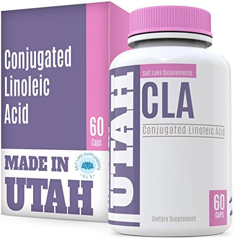 FLASH SALE - CLA or Conjugated Linoleic Acid - Derived From 100% All Natural Safflower Seed Oil, Promotes Lean Muscles Mass To Burn Fats & Lose Weight