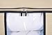 MISSLO Pack 2 Folding Breathable Jumbo Storage Bag for Comforter, Large Blanket Storage, Clothes Closet Organizer (Beige)