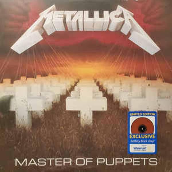 MASTER OF PUPPETS (EXCLUSIVE BRICK ORANGE RED COLORED...