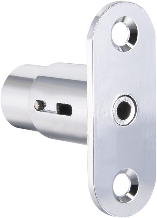 sourcing map Drawer Desk Wardrobe Cabinet Push Plunger Lock, 3/4" Cylinder Diameter 7/8" Cylinder Length - Image 4