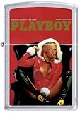 Zippo Playboy December 1977 Cover Satin Chrome Windproof Lighter NEW RARE