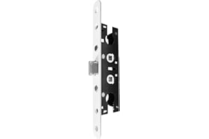 SENHARVEST Storm Door 2 Piont Mortise Lock Body Replacement Fit for Pella Storm Door Handle Set Part (White)