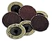 Katzco 50 Pieces - 2 inch 80 Grit Roll Lock Sanding and Grinding Discs - 50 Pieces - for use with Drill or Die Grinder - for any Surface Prep or Finishing Job