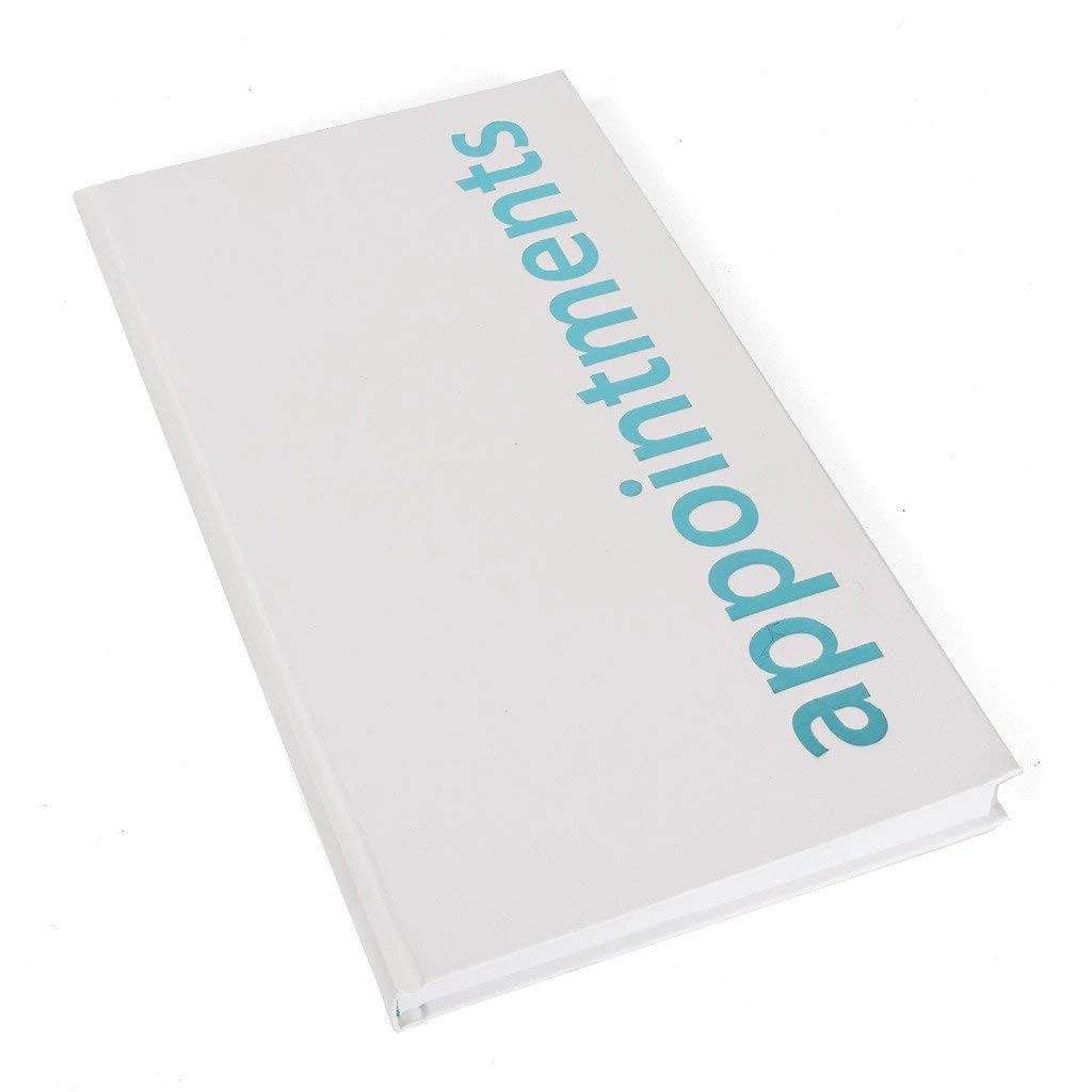 Agenda Salon Concepts Hairdressing Beauty/Salon White Appointment Book 3 Assistant