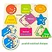 QUOKKA Wooden Puzzles for Toddlers 1-3 - 6 Toddler Peg Puzzles Ages 2-4 - Montessori Toy for Kids Ages 3-5 with Animal, Fruits, Geometric Shapes - Educational Preschool Game Gift for Childrens