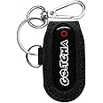 Case Cover and Accessories for Go-Tcha Keychain - With Glitter Black Keychain Carabiner by Logity.