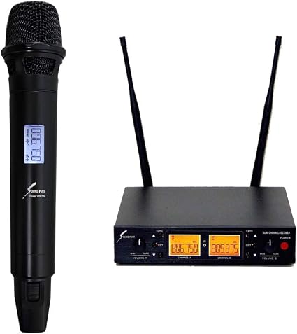 Amazon Soundpure サウンドピュア V8011si ワイヤレスマイク1本 受信機セット ポータブルレコーダー 楽器