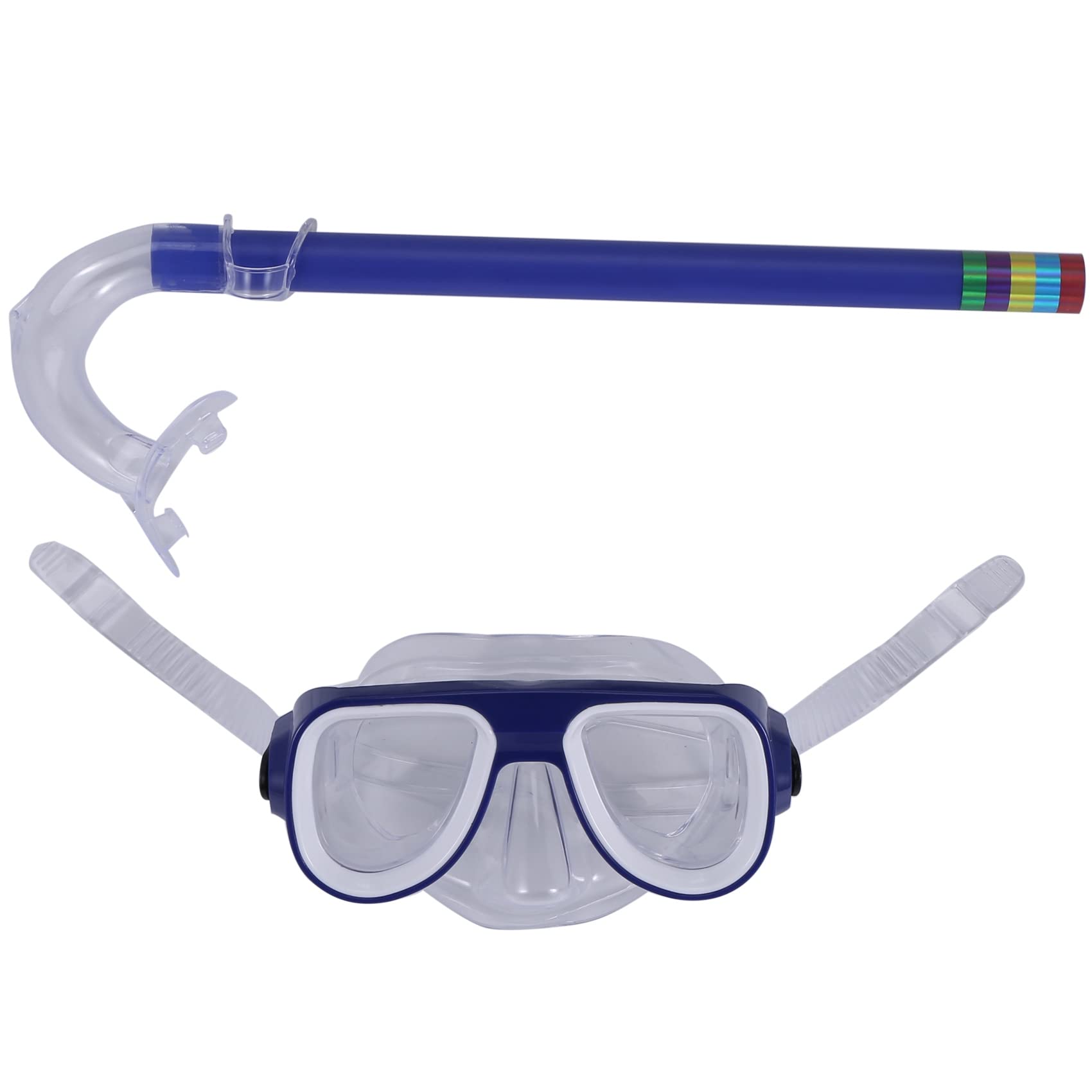 Hacbop Children Safe Snorkeling Diving + Snorkel Set Swimming Set For Kid 3-8 Years