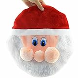 D-FantiX Toilet Lid Cover - Santa Claus