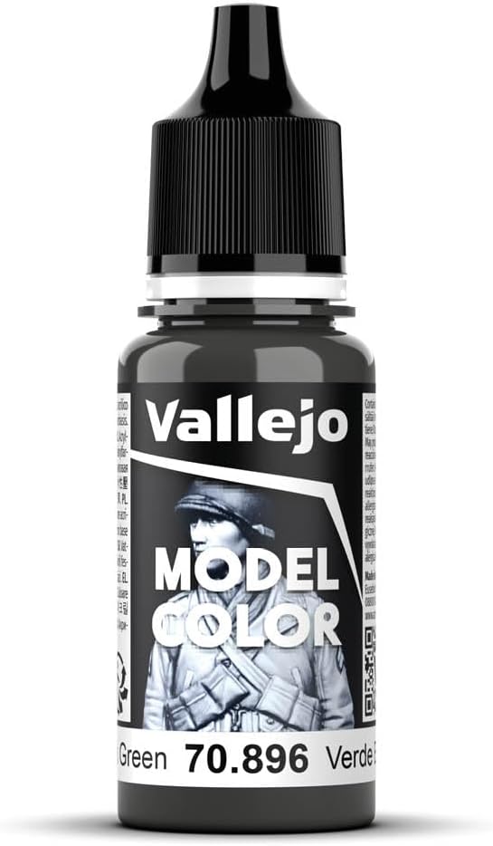 Vallejo Model Color German Camouflage Extra Dark Green 18 ml Acrylic Paint