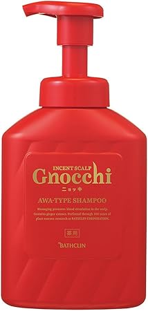 Amazon インセントスカルプ ニョッキ 薬用 泡のスカルプシャンプー 350ml 医薬部外品 バスクリン シャンプー 通販