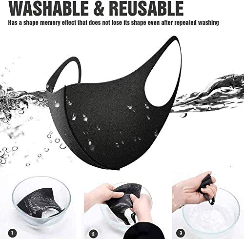 Innoo Tech 9 Stück Sport Fashion Unisex anti-staub, Wiederverwendbare und waschbare Maske zum Laufen