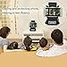 Usb fan Desk fan Portable fan with 2200mAh Power Bank and Flash light for Traveling Fishing Camping Hiking Backpacking Picnic Boating (Black)