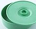 DOTERNITY Tortilla Warmer - Tortilla server -Pancake Keeper -One large & One small combination - Food Container - Perfect for Keeping Tortillas, Pancakes, Waffles Warm -Microwave Save(Green)