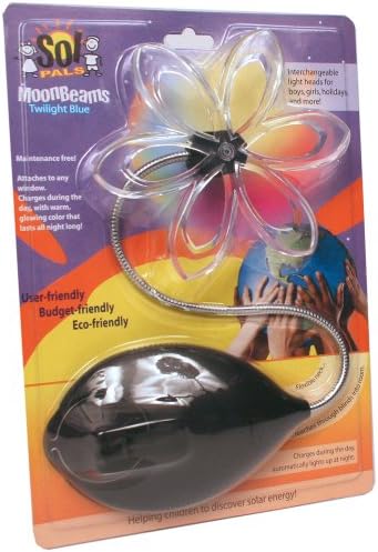 SolPals MoonBeams Flower Solar-Powered Night Light