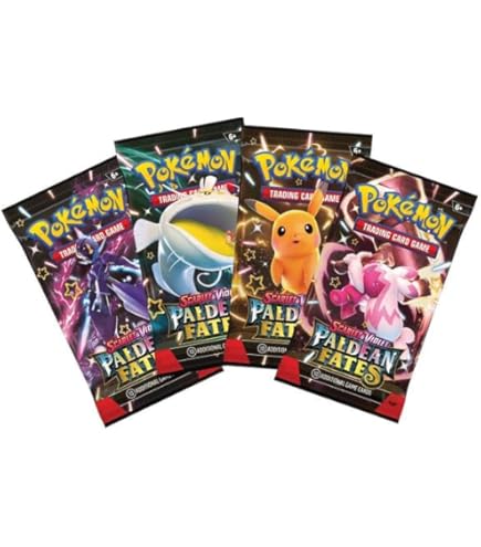 Amazon.com: Pokemon Scarlet & Violet Paldean Fates Booster Pack