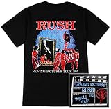 Rush Moving Pictures Men's T-Shirt, Black, Small